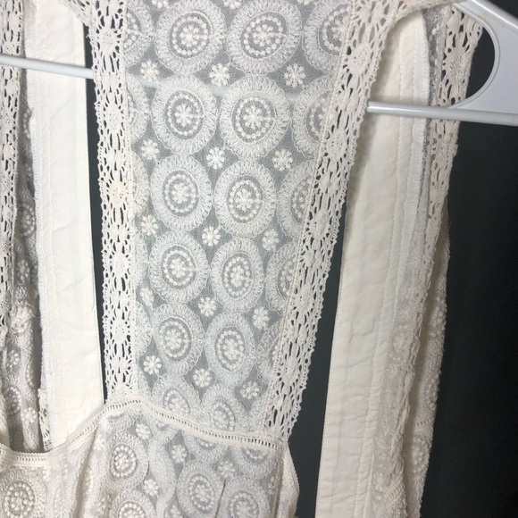 Karen Kane Crochet Duster Vest - Picture 3 of 5